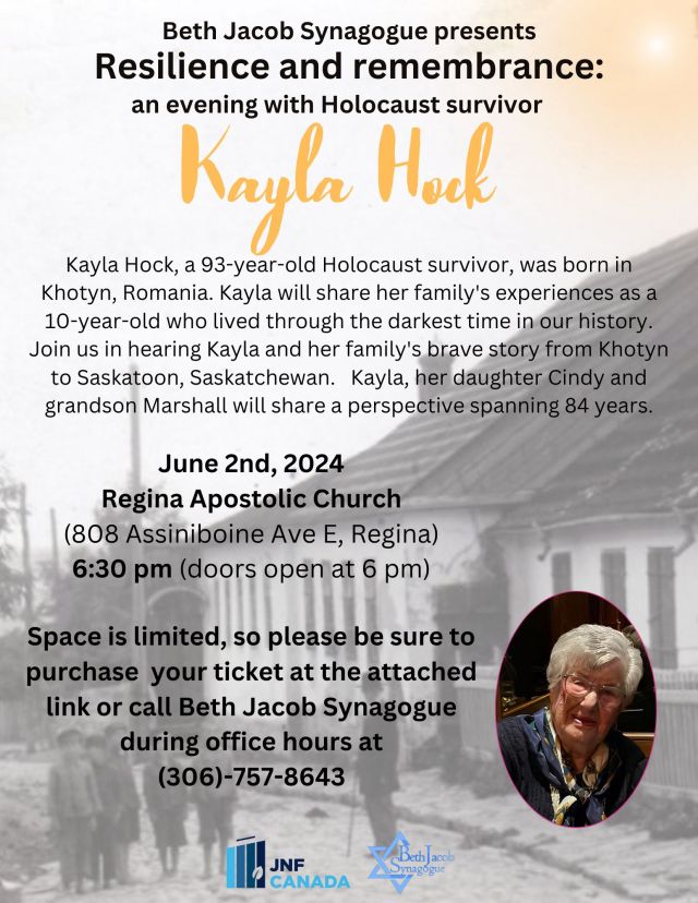 Holocaust Talk - Kayla Hock
